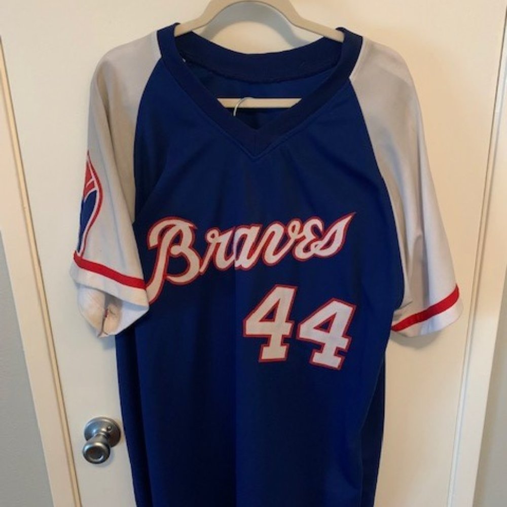 Hank Aaron Atlanta Braves Jersey XL (Mens)